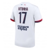 Camiseta Paris Saint-Germain Vitinha #17 Segunda Equipación Replica 2025-26 mangas cortas Camiseta Paris Saint-Germain Vitinha #17 Segunda Equipación Replica 2025-26 mangas cortas